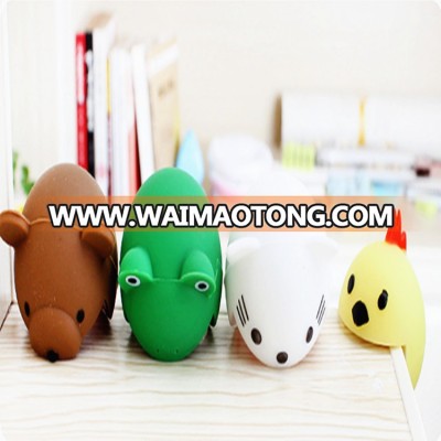 Private Label Home Soft Cartoon Animal Table Desk Silicone Edge Corner Baby Safety Guard